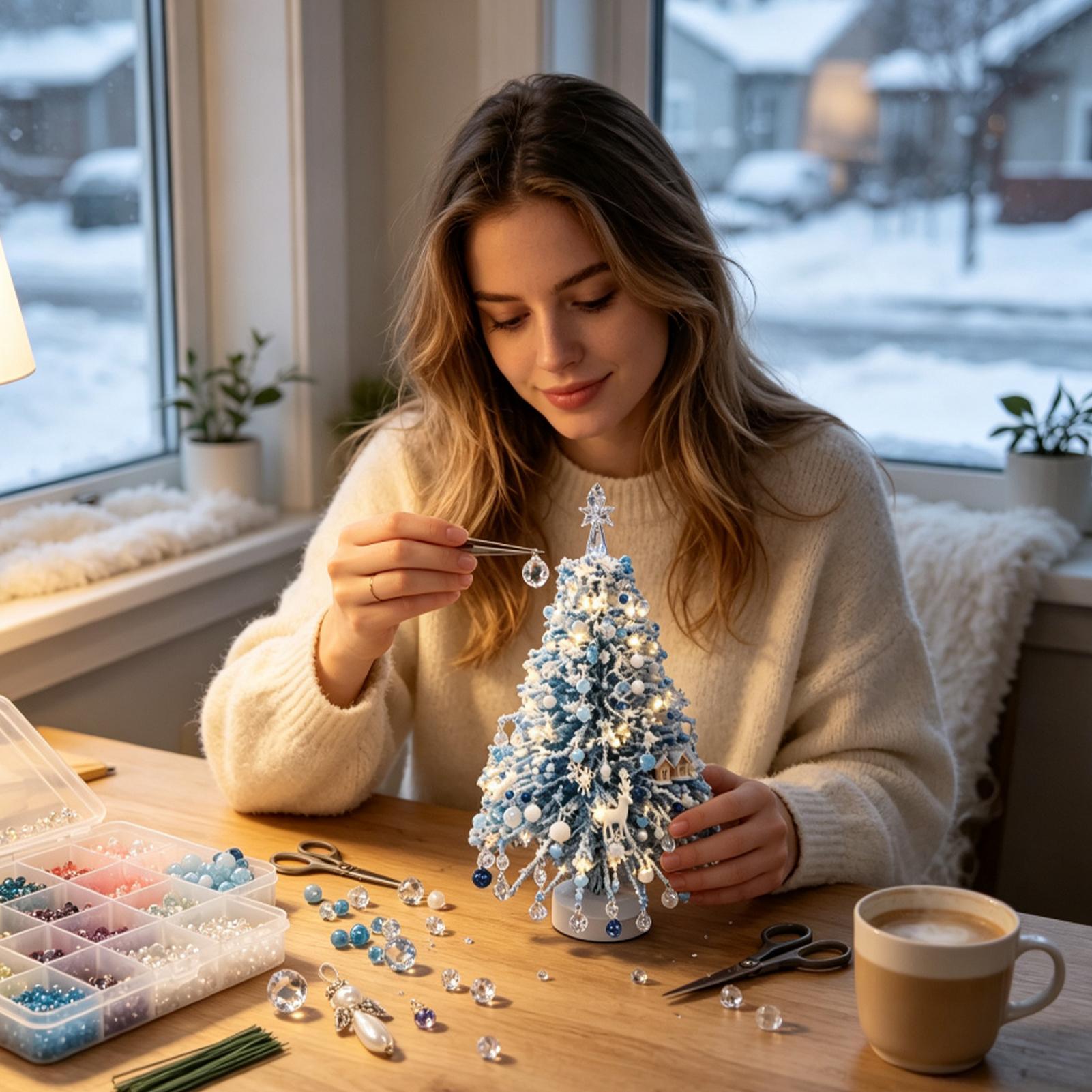 Christmas Tree Beading Art Win - Art Craft Project review and price