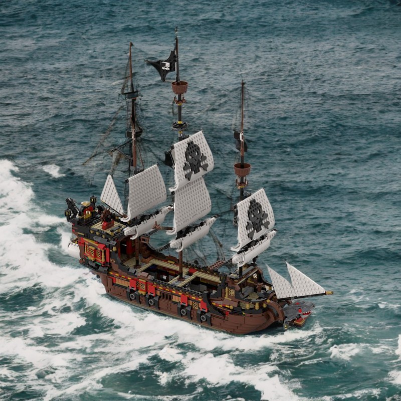 2405pcs MOC Pirates Battleship - Art Craft Ideas For Christmas review and price