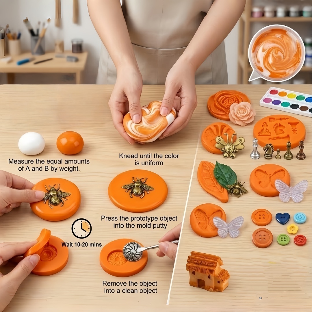Silicone Putty DIY Crafting Se - Art Craft Model review and price
