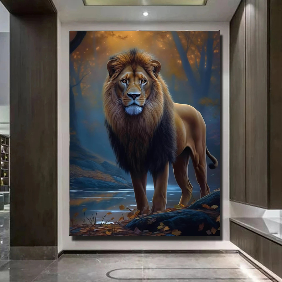 5D Diamond Art Kit Jungle Anim - Art And Craft Jungle review and price