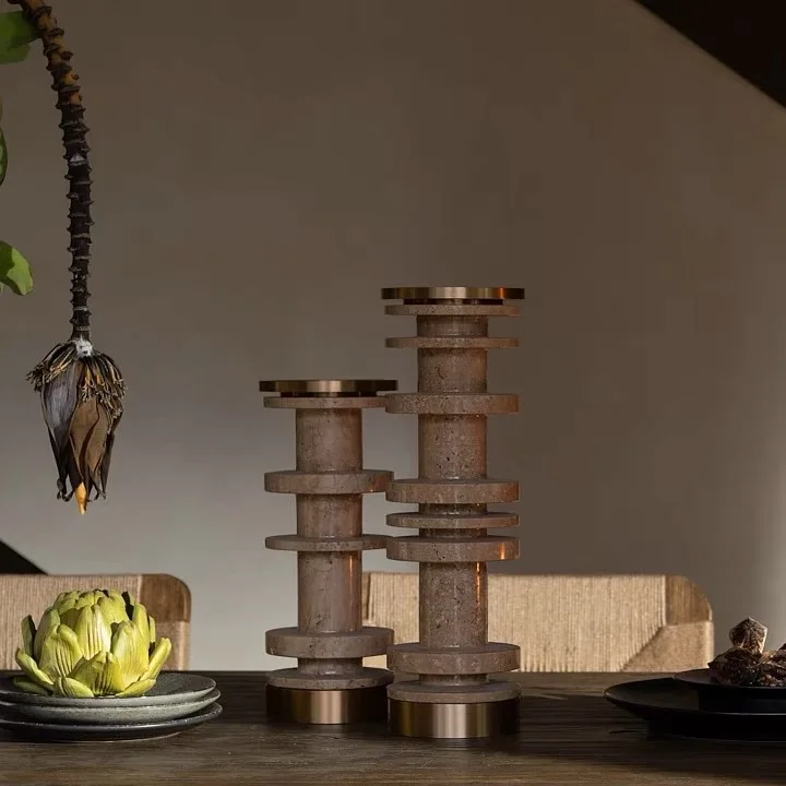 Resin Metal Decorative Candle  - Art Craft Restaurant review and price