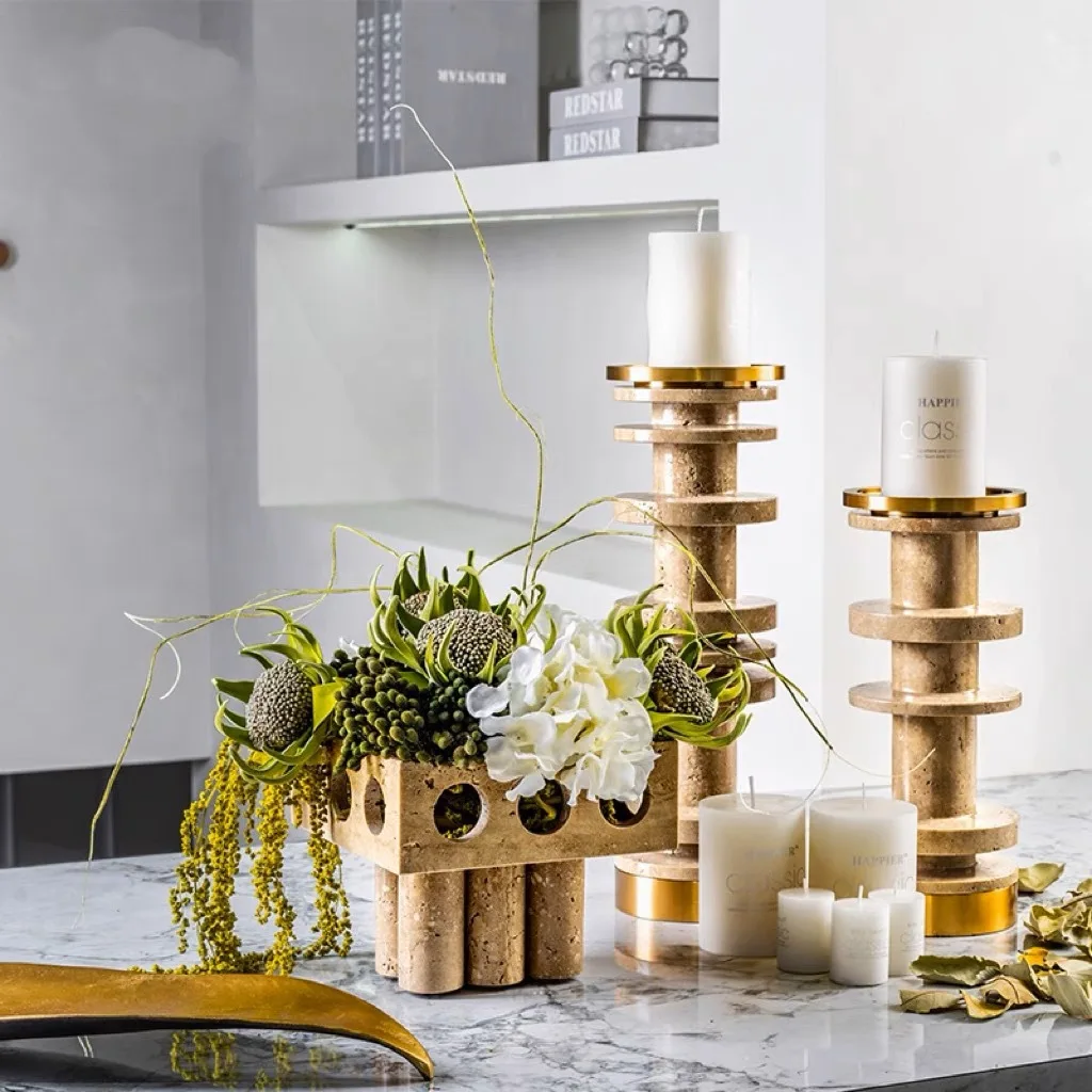 Resin Metal Decorative Candle  - Art Craft Restaurant review and price