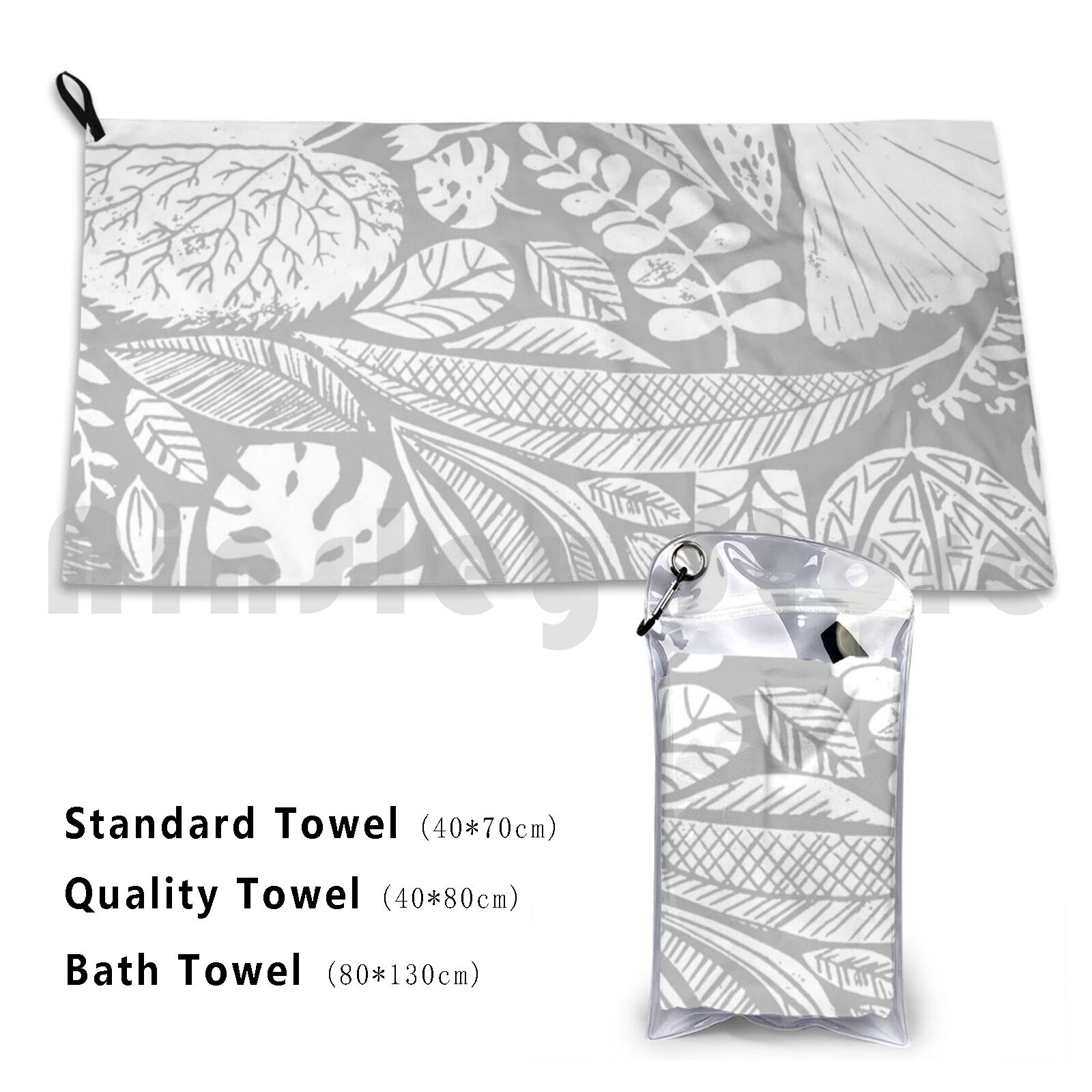 Modern Nature Custom Towel Bat - Lino Printing Block review and price
