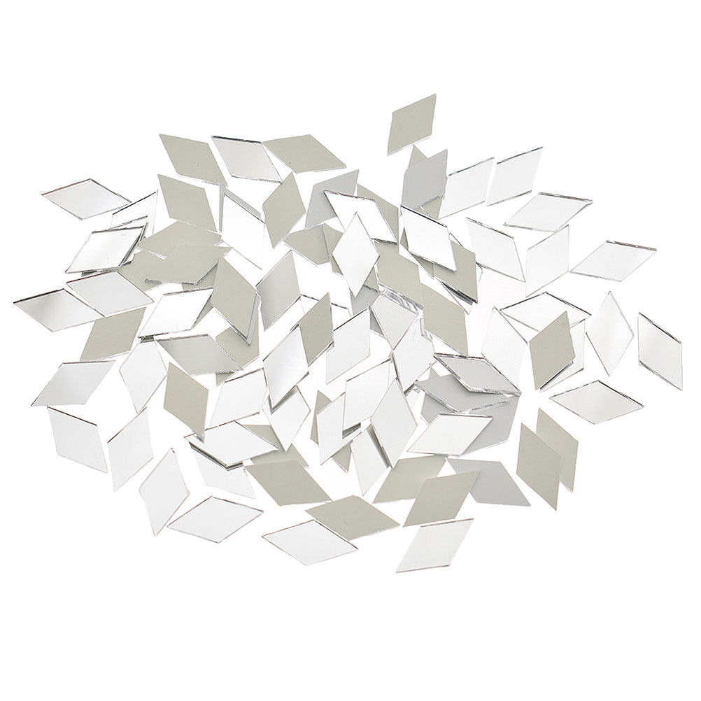 200Pcs Small Rhombic Mirror Ti - Art Craft Project review and price
