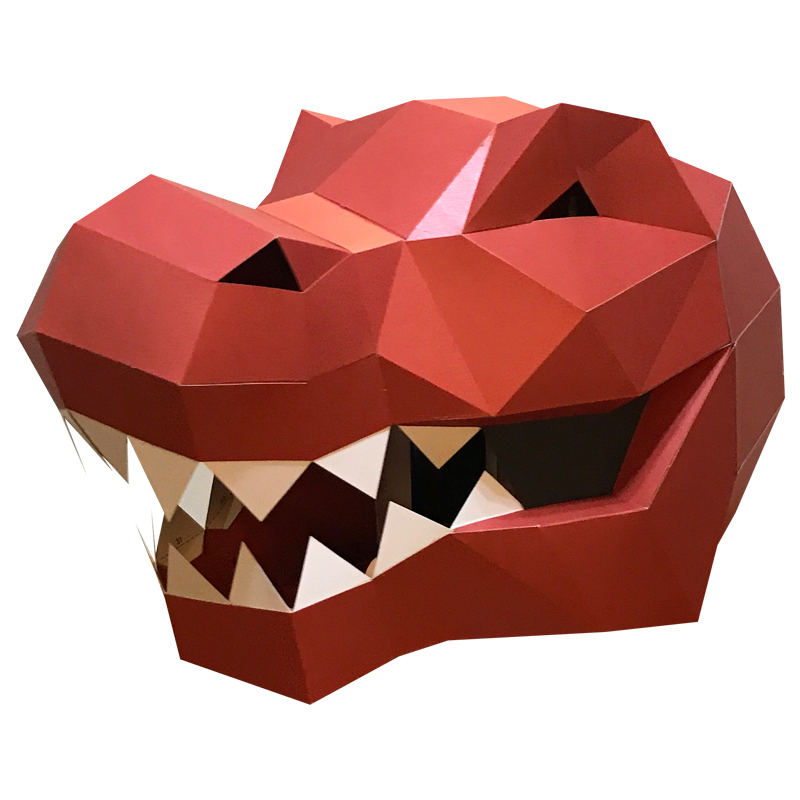 Tyrannosaurus Rex Animal Mask  - Art Craft Cardboard review and price
