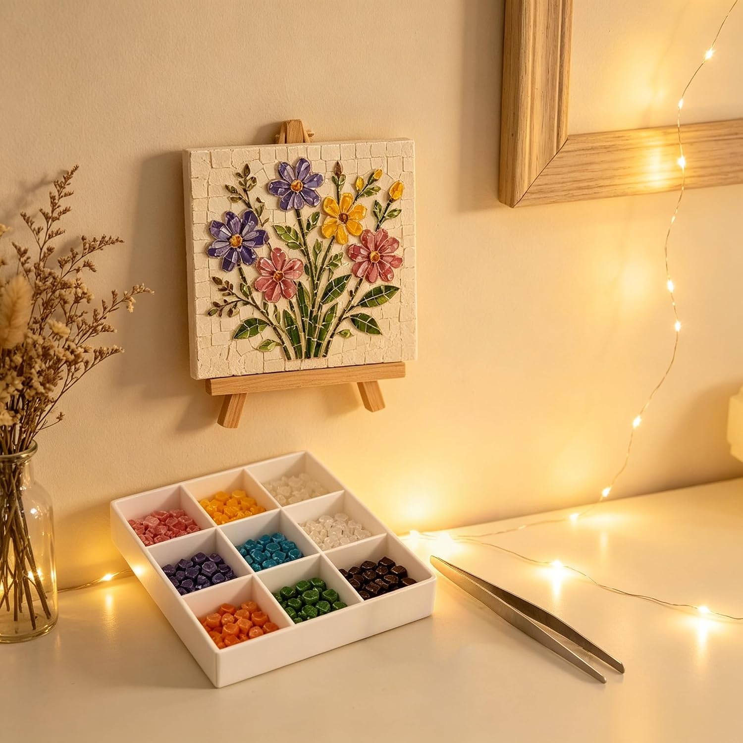 Watering Can Mosaic Art Kit Fl - Art Craft And Design review and price