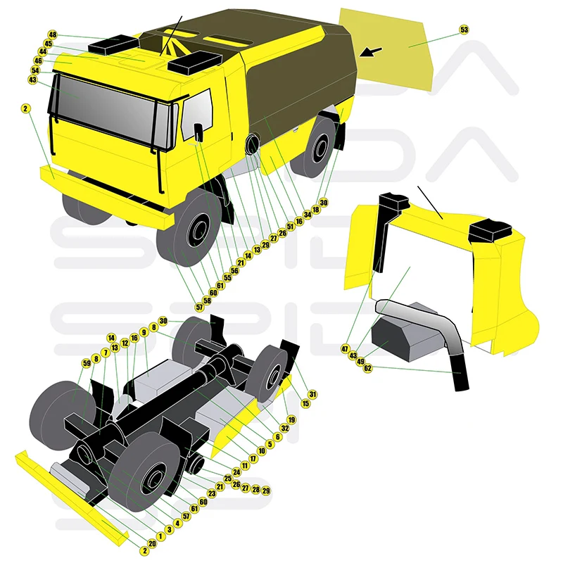 Tatra 815 2008 Truck 1:53 Daka - Art Craft Cardboard review and price