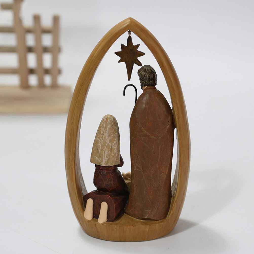 1Pcs Nativity Scene Christian  - Art Craft Restaurant review and price