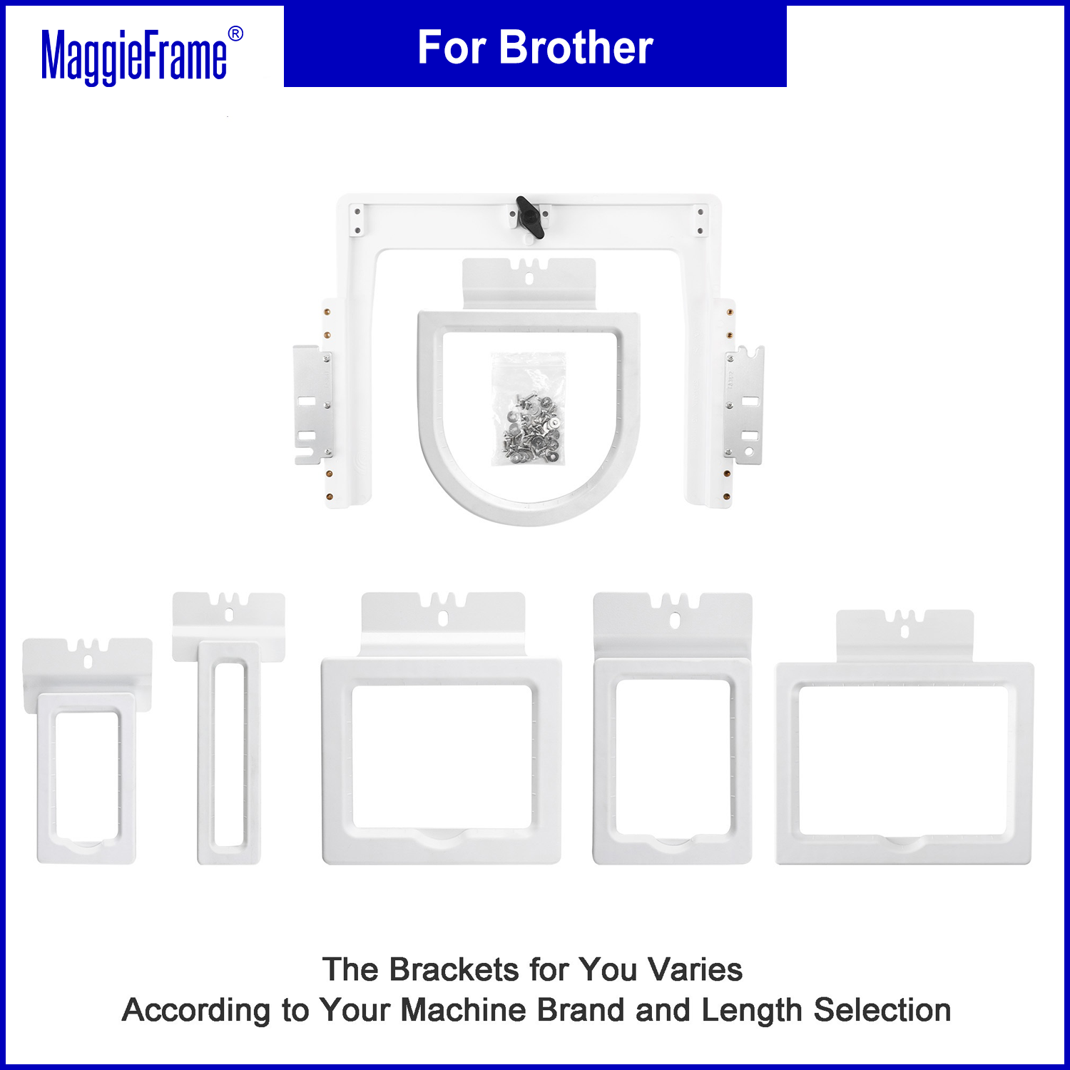 6in1 Fast Frame Kit Magnetic H - Embroidery Hoop Kit review and price