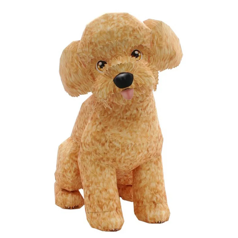 Toy Poodle Dog Folding Origami - Art Craft Cardboard review and price
