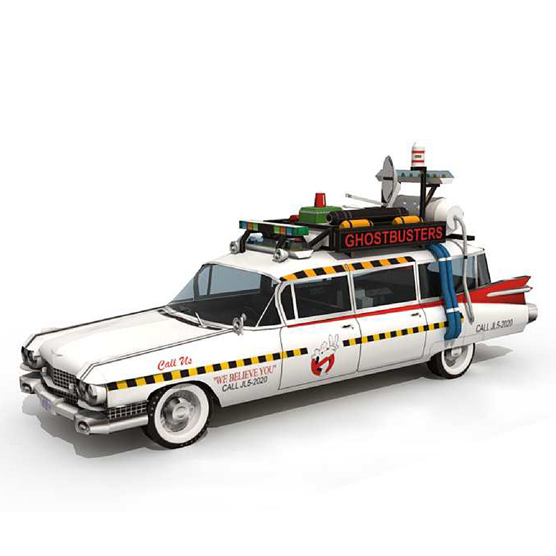 Ghostbusters Car Ecto-1A 1:20  - Art Craft Cardboard review and price