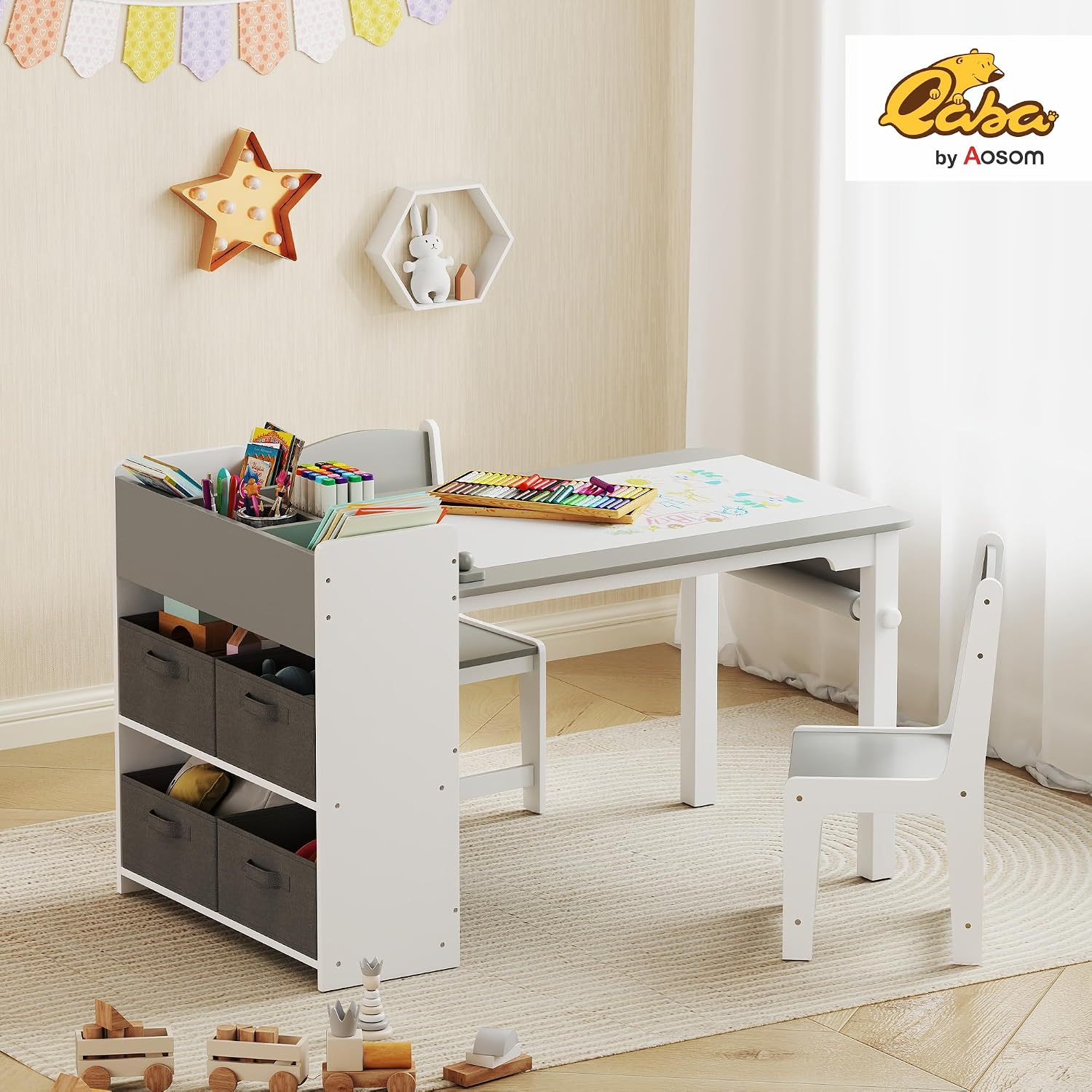 Kids Art Table & Easel Chair S - Art Craft Toddlers review and price