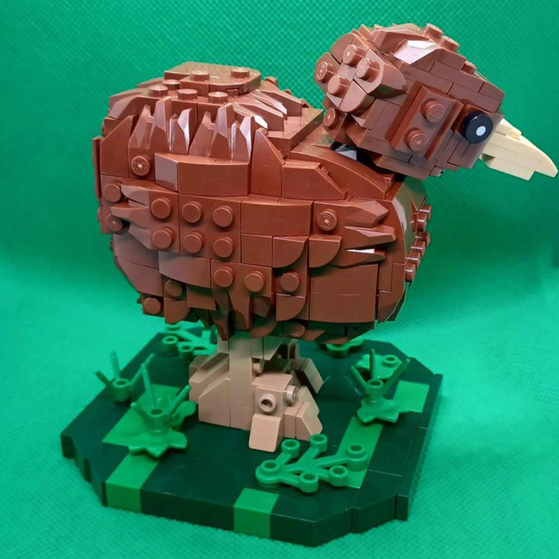 355pcs MOC Sculptures Kiwi Mod - Art Craft Ideas For Christmas review and price