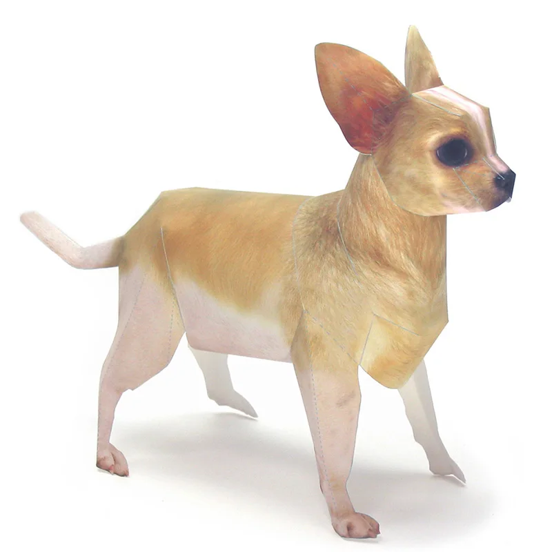 Chihuahua Dog Origami Art Pet  - Art Craft Cardboard review and price