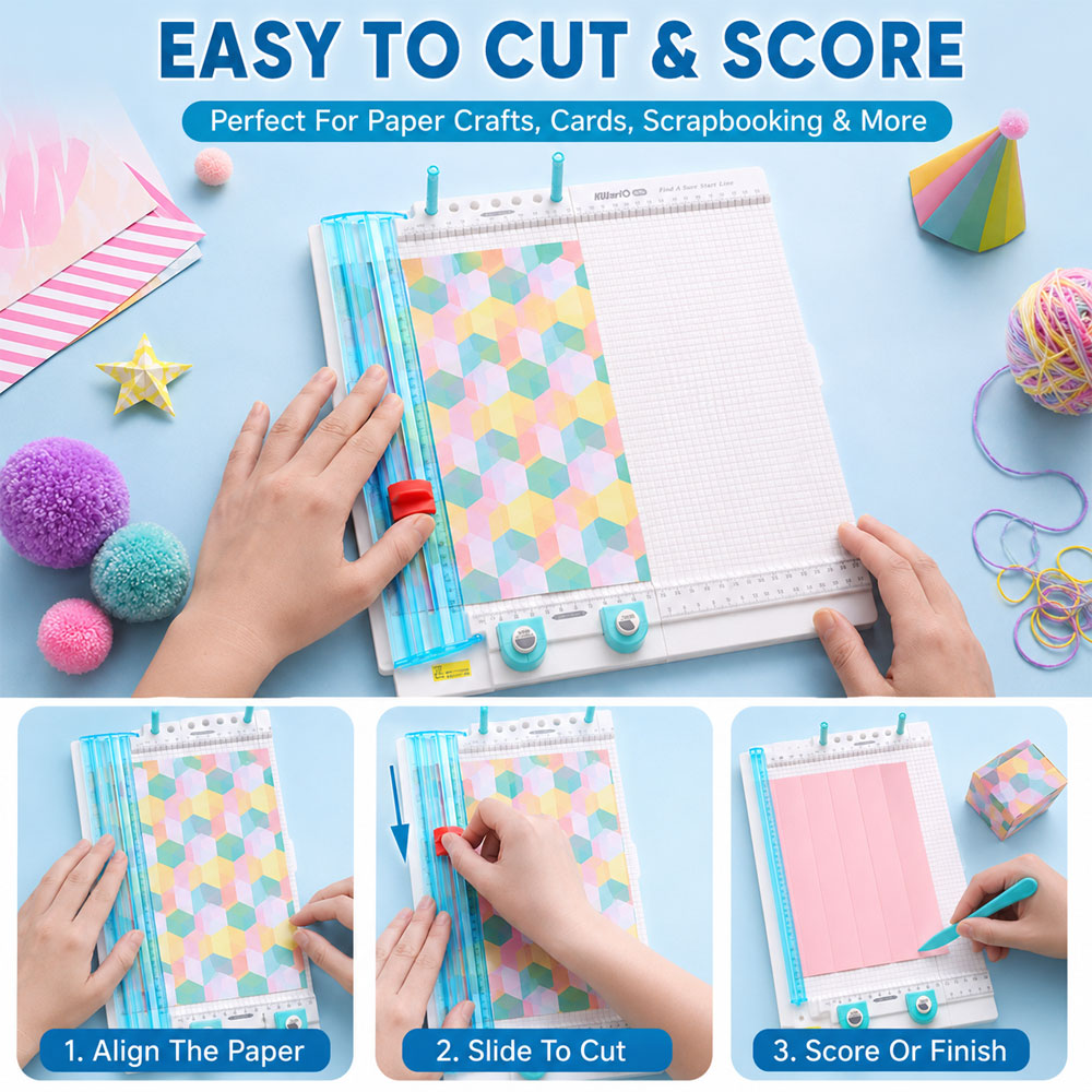 7-in-1 Paper Trimmer & Scoring - Art Craft Cardboard review and price