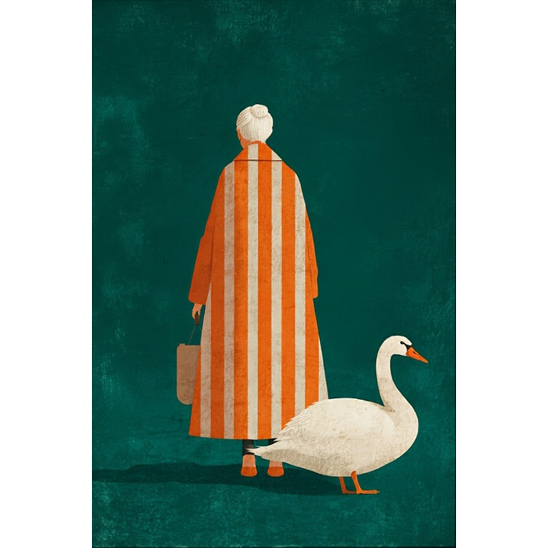 Figure in Orange White Striped - Art Craft Toys review and price