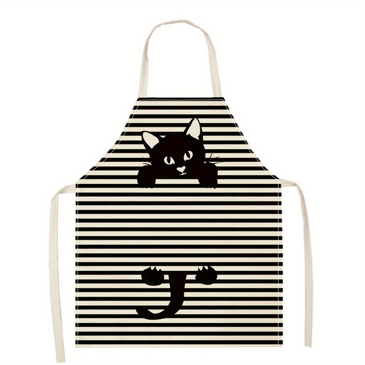 Linen Apron Funny Cat Sunglass - Art Craft Gift Ideas review and price