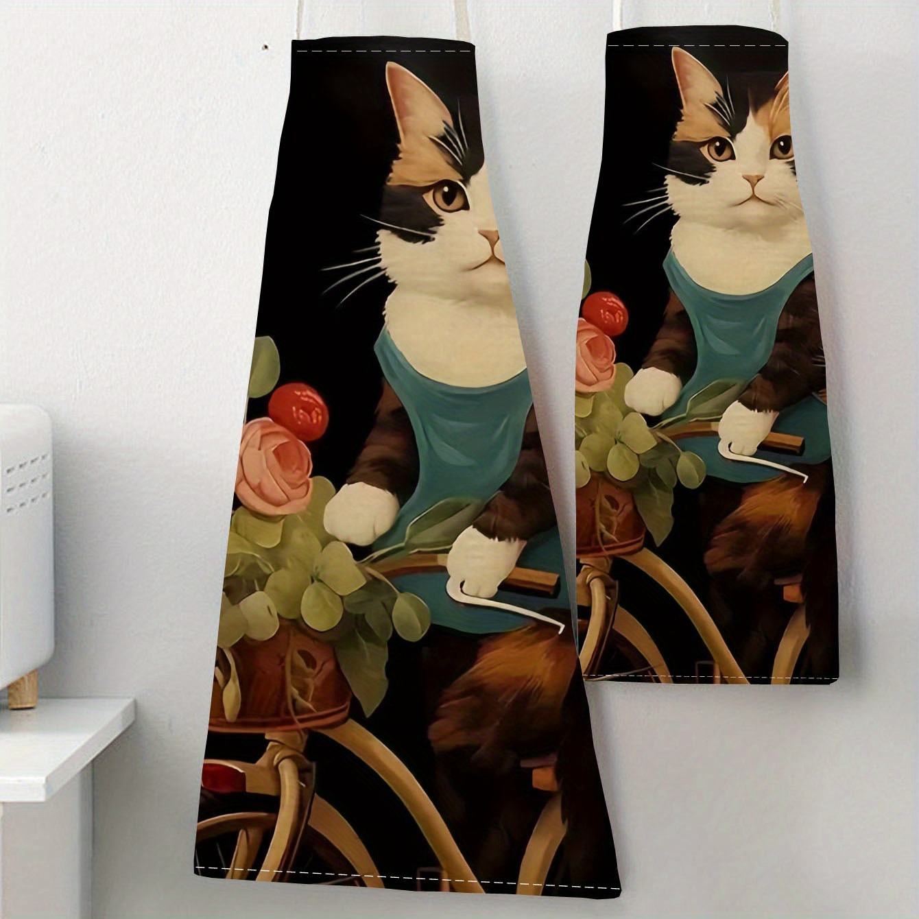 Linen Apron Funny Cat Sunglass - Art Craft Gift Ideas review and price