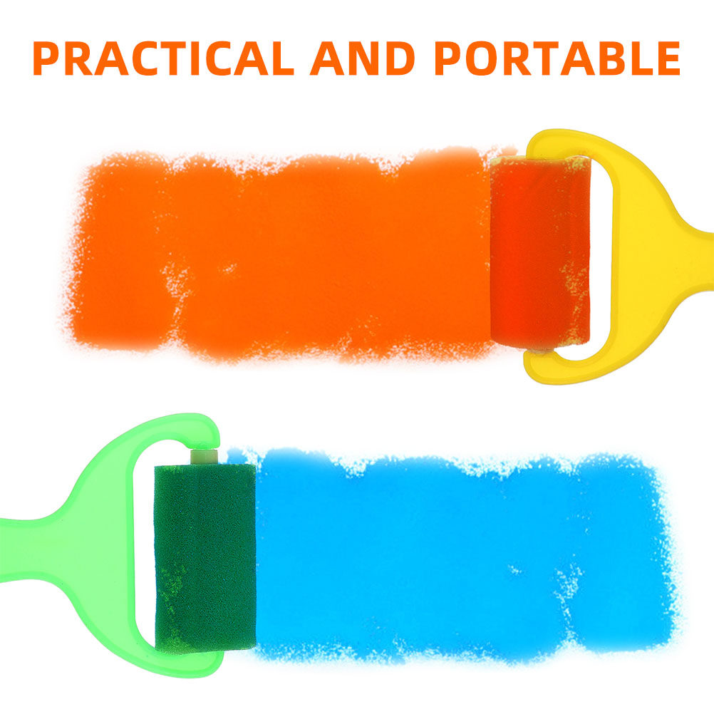8Pcs Toddler Sponge Paint Roll - Art Craft Toddlers review and price