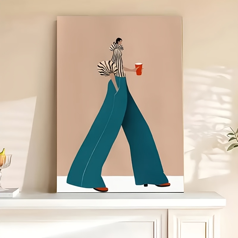 Fashionable Blue Pants Woman P - Art Craft Toys review and price