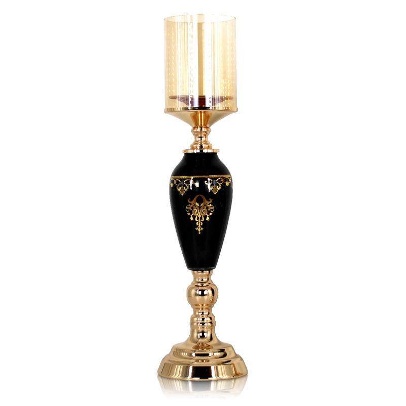 Candlestick ornament metal gla - Art Craft Restaurant review and price