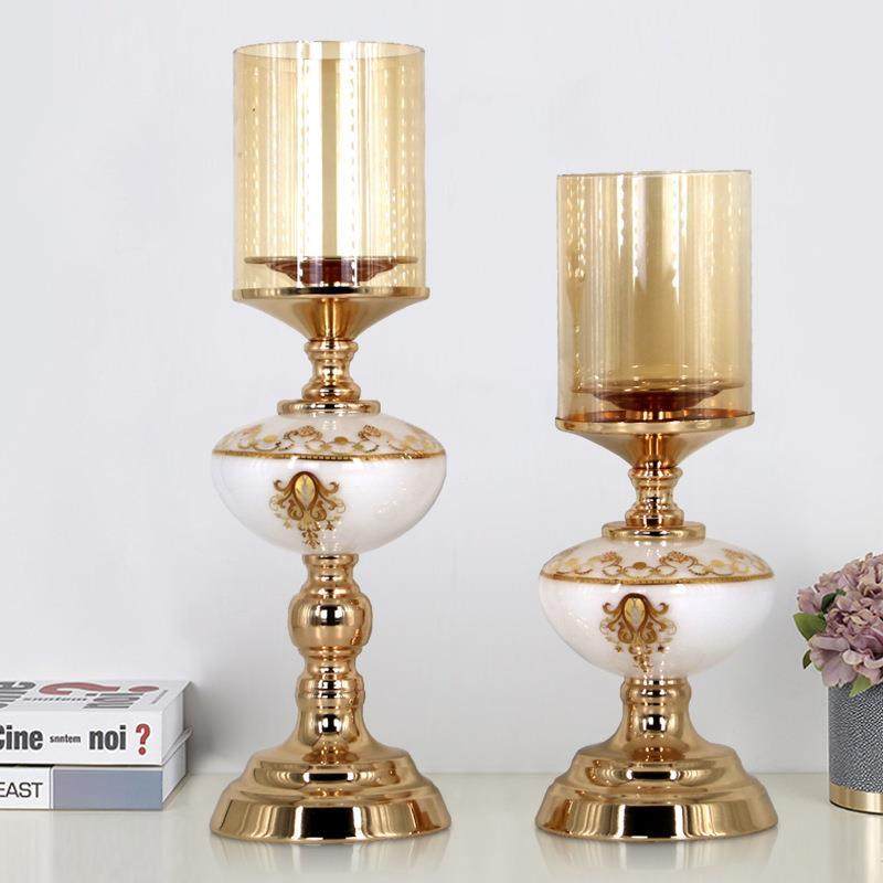 Candlestick ornament metal gla - Art Craft Restaurant review and price
